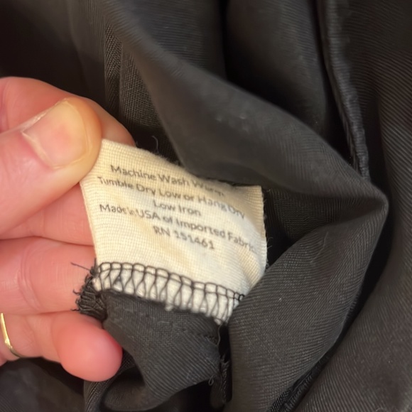 HOST PICK ⭐️ Stella Culotte jumpsuit in black tencel, size 1 - Picture 4 of 9